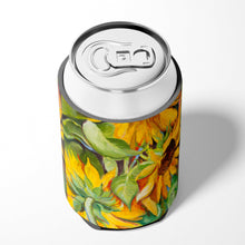 Load image into Gallery viewer, Sunflowers Can or Bottle Hugger JMK1266CC