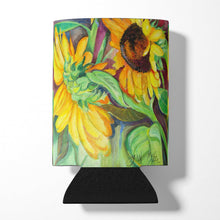 Load image into Gallery viewer, Sunflowers Can or Bottle Hugger JMK1267CC