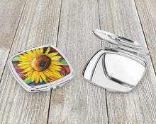 Load image into Gallery viewer, Sunflowers Compact Mirror – Stylish Purse Mirror with Artistic Covers JMK1268SCM