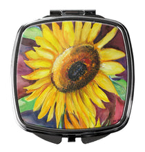 Load image into Gallery viewer, Sunflowers Compact Mirror – Stylish Purse Mirror with Artistic Covers JMK1268SCM