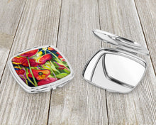 Load image into Gallery viewer, Poppies Compact Mirror – Stylish Purse Mirror with Artistic Covers JMK1269SCM
