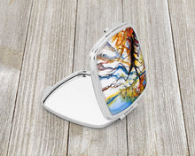 Load image into Gallery viewer, Sand Dune Compact Mirror – Stylish Purse Mirror with Artistic Covers JMK1272SCM