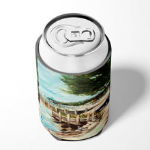 Load image into Gallery viewer, At the Pier Sailboats Can or Bottle Hugger JMK1273CC