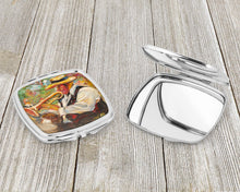 Load image into Gallery viewer, Jazz Trumpet Compact Mirror – Stylish Purse Mirror with Artistic Covers JMK1276SCM