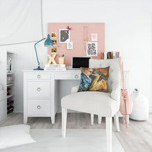 Load image into Gallery viewer, Jazz Sazophone Canvas Throw Pillow - 14x14 Decorative Pillow – Art for Your Home &amp; Patio JMK1277PW1414