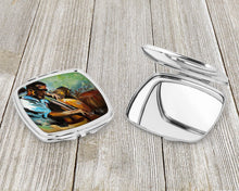 Load image into Gallery viewer, Jazz Bass Compact Mirror – Stylish Purse Mirror with Artistic Covers JMK1278SCM