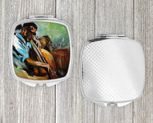 Load image into Gallery viewer, Jazz Bass Compact Mirror – Stylish Purse Mirror with Artistic Covers JMK1278SCM