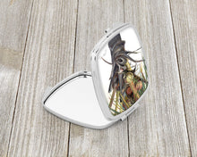 Load image into Gallery viewer, Coconut Tree Top Compact Mirror – Stylish Purse Mirror with Artistic Covers JMK1279SCM