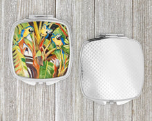 Load image into Gallery viewer, Parrots Compact Mirror – Stylish Purse Mirror with Artistic Covers JMK1281SCM