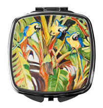 Load image into Gallery viewer, Parrots Compact Mirror – Stylish Purse Mirror with Artistic Covers JMK1281SCM