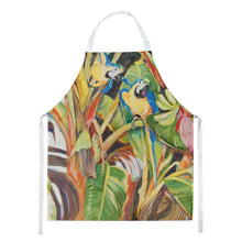 Load image into Gallery viewer, Parrots Blue and Gold Macaws Apron – Artist-Designed Kitchen, BBQ &amp; Craft Apron JMK1283APRON