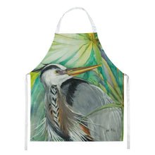 Load image into Gallery viewer, Blue Heron Apron – Artist-Designed Kitchen, BBQ &amp; Craft Apron JMK1284APRON