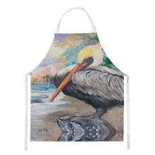 Load image into Gallery viewer, Bay View Pelican Apron – Artist-Designed Kitchen, BBQ &amp; Craft Apron JMK1288APRON