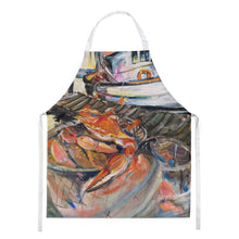 Load image into Gallery viewer, Crab Trap Crab Apron – Artist-Designed Kitchen, BBQ &amp; Craft Apron JMK1295APRON