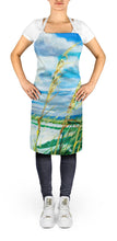 Load image into Gallery viewer, Sea Oats Apron – Artist-Designed Kitchen, BBQ &amp; Craft Apron JMK1298APRON