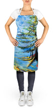 Load image into Gallery viewer, Life on the Causeway Apron – Artist-Designed Kitchen, BBQ &amp; Craft Apron JMK1300APRON