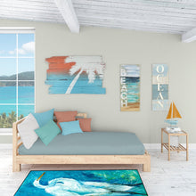 Load image into Gallery viewer, Bruce the Egret Indoor or Outdoor Runner Mat 58x28 JMK1305VRM5828