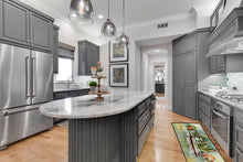 Load image into Gallery viewer, Shrimp Boats Ocean Springs Shrimper Floor Runner Mats – 28x58 Indoor/Outdoor Rugs with Artistic Design | Made in the USA JMK1321HRM2858