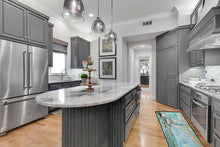 Load image into Gallery viewer, Sailboats Sailing to Middle Bay Floor Runner Mats – 28x58 Indoor/Outdoor Rugs with Artistic Design | Made in the USA JMK1324HRM2858