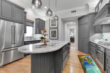 Load image into Gallery viewer, Loggerhead Sea Turtle Floor Runner Mats – 28x58 Indoor/Outdoor Rugs with Artistic Design | Made in the USA JMK1335HRM2858