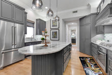 Load image into Gallery viewer, Black Pelicans Floor Runner Mats – 28x58 Indoor/Outdoor Rugs with Artistic Design | Made in the USA JMK1343HRM2858