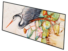 Load image into Gallery viewer, Blue Heron Long Indoor or Outdoor Runner Mat 58x28 JMK1345VRM5828
