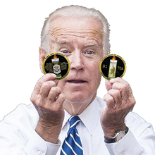 Load image into Gallery viewer, EL10-014 New Version 2 Huge Secretary Mayorkas Patron Saint of Admin Leave Challenge Coin CBP HSI CIS FEMA ICE Border Patrol