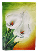 Load image into Gallery viewer, Lilies by Sinead Jones Flag Canvas House Size JOS0274CHF