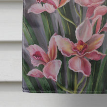 Load image into Gallery viewer, Orchids by Judith Yates Flag Canvas House Size JYJ0071CHF