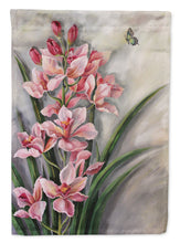 Load image into Gallery viewer, Orchids by Judith Yates Garden Flag – Decorative Outdoor Yard Flag JYJ0071GF