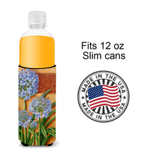 Load image into Gallery viewer, Agapanthus by Judith Yates Slim Can Hugger – Fun &amp; Functional Drink Coolers JYJ0072MUK