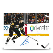 Load image into Gallery viewer, James Van Riemsdyk Skating Action Autographed Boston Bruins 11" x 14" Hockey Photo