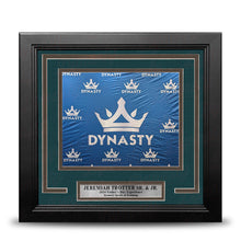 Load image into Gallery viewer, Jeremiah Trotter Sr. &amp; Jr. Philadelphia Eagles Photo-Op Frame Kit