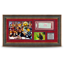 Load image into Gallery viewer, Jim Henson Autographed &amp; Signed Bank Check Framed The Muppets Collage