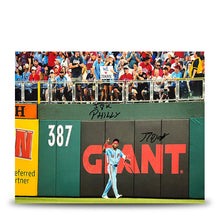 Load image into Gallery viewer, Johan Rojas Philly Love Philadelphia Phillies Autographed 16" x 20" Photo Inscribed I ♥ Philly