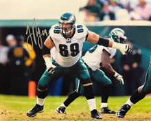 Load image into Gallery viewer, Jon Runyan in Action Autographed Philadelphia Eagles 11" x 14" Football Photo