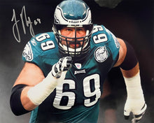 Load image into Gallery viewer, Jon Runyan in the Tunnel Autographed Philadelphia Eagles 8" x 10" Football Photo