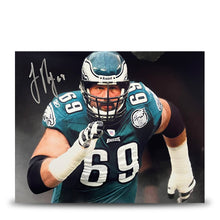 Load image into Gallery viewer, Jon Runyan in the Tunnel Autographed Philadelphia Eagles 11" x 14" Football Photo