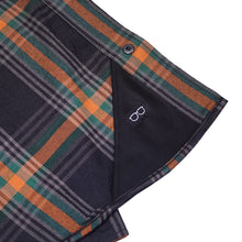 Load image into Gallery viewer, Sprucer Men’s Blue and Green Flannel Shirt
