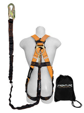 Load image into Gallery viewer, Frontline K100-61S Combat Compliance Kit - Harness, 6' Single Leg Lanyard and Drawstring Bag