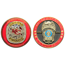 Load image into Gallery viewer, BL17-023 Kansas City KCPD Missouri Police Stadium Detail Championship Challenge Coin KC