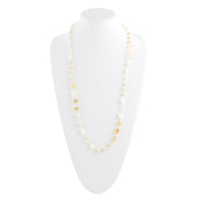 Load image into Gallery viewer, Precious White Pearl and Crystal Necklace