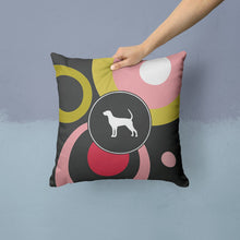 Load image into Gallery viewer, Coonhound Throw Pillow - 14x14 Decorative Pillow – Art for Your Home &amp; Patio
