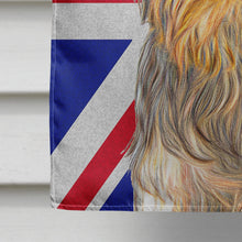Load image into Gallery viewer, Yorkie / Yorkshire Terrier with English Union Jack British Flag Flag Canvas House Size KJ1163CHF
