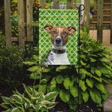 Load image into Gallery viewer, St. Patrick's Day Shamrock Jack Russell Terrier Garden Flag – Decorative Outdoor Yard Flag KJ1197GF