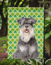 Load image into Gallery viewer, St. Patrick's Day Shamrock Schnauzer Garden Flag – Decorative Outdoor Yard Flag KJ1199GF