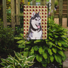 Load image into Gallery viewer, Fall Leaves Alaskan Malamute Garden Flag – Decorative Outdoor Yard Flag KJ1203GF