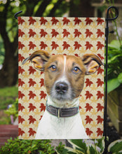 Load image into Gallery viewer, Fall Leaves Jack Russell Terrier Garden Flag – Decorative Outdoor Yard Flag KJ1204GF
