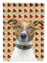 Load image into Gallery viewer, Fall Leaves Jack Russell Terrier Garden Flag – Decorative Outdoor Yard Flag KJ1204GF