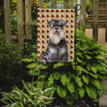 Load image into Gallery viewer, Fall Leaves Schnauzer Garden Flag – Decorative Outdoor Yard Flag KJ1206GF